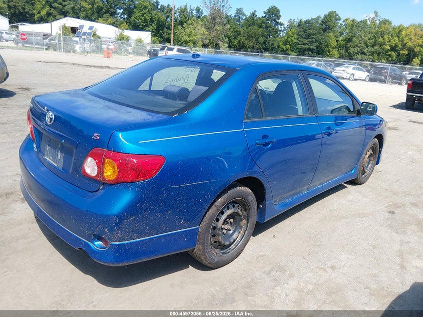 2009 TOYOTA COROLLA auction photo 4