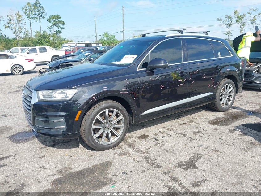 2019 Audi Q7, Front End, IAAI, VIN WA1AHAF77KD022803 — photo 2
