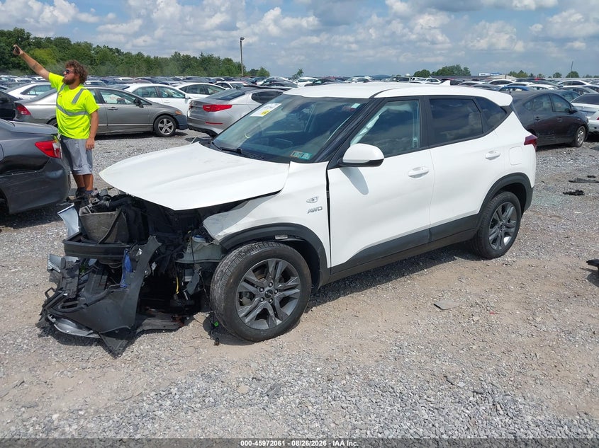 2022 Kia Seltos, Front End, IAAI, VIN KNDEPCAAXN7258647 — photo 2