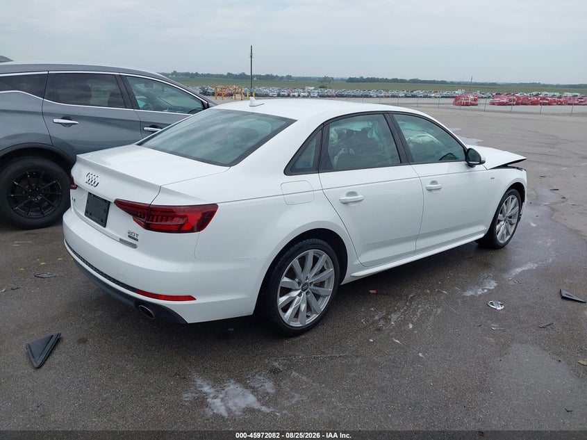 2018 AUDI A4 auction photo 4