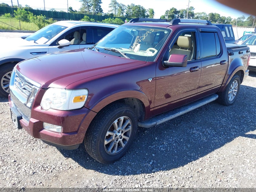 2007 Ford Explorer Sport Trac Limited, Normal Wear & Tear, IAAI, VIN 1FMEU53867UA20079 — photo 2
