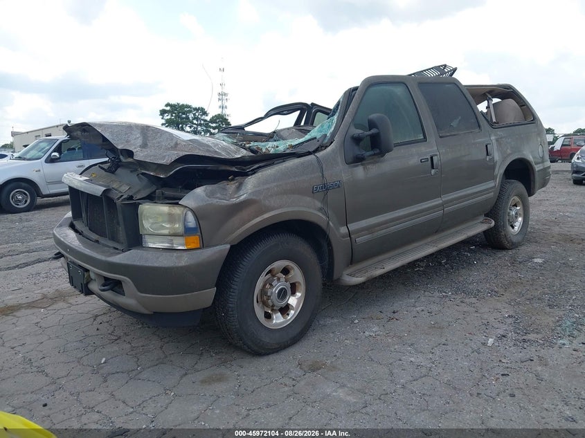 FORD EXCURSION 2004 VIN 1FMSU43P74EC36520