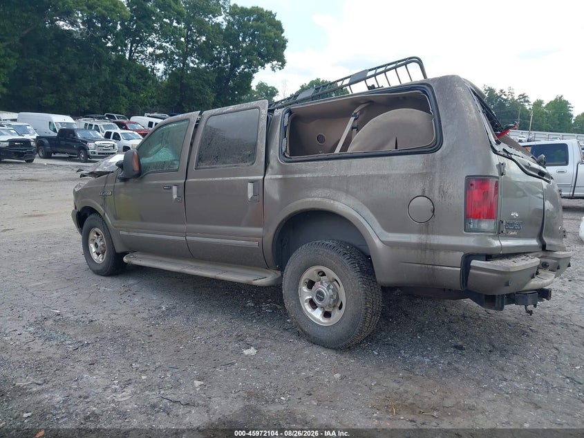FORD EXCURSION 2004 VIN 1FMSU43P74EC36520