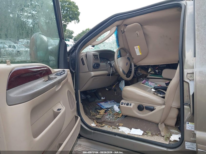 FORD EXCURSION 2004 VIN 1FMSU43P74EC36520
