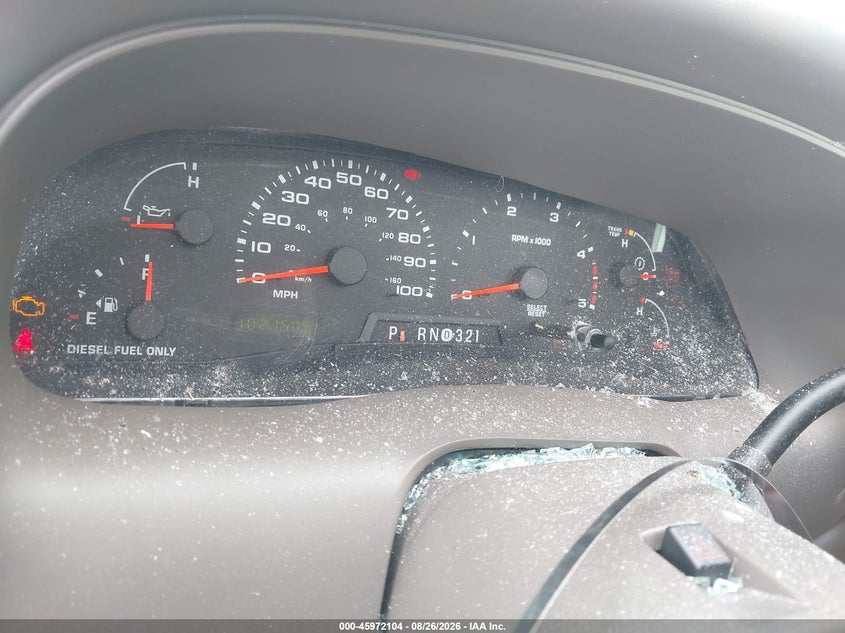 FORD EXCURSION 2004 VIN 1FMSU43P74EC36520
