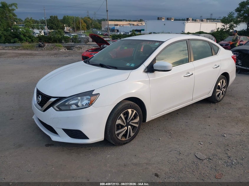 2016 Nissan Sentra, Правый зад, IAAI, VIN 3N1AB7AP3GL681371 — фото 2