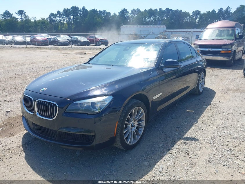 2015 BMW 740LI auction photo 2