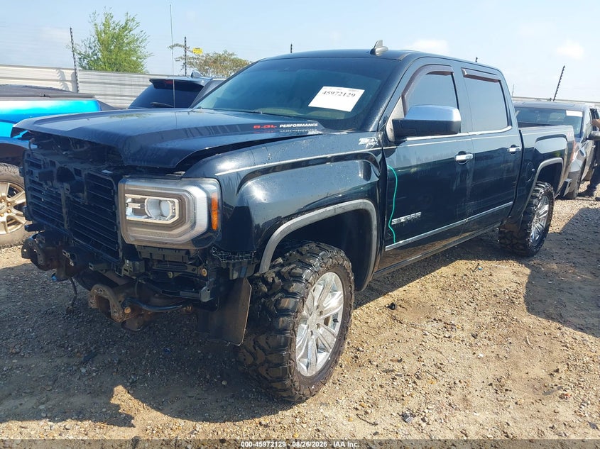2018 GMC Sierra, Front End, IAAI, VIN 3GTU2NEC0JG351015 — photo 2