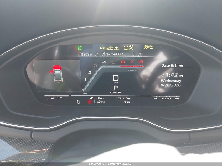 AUDI SQ5 2023 VIN WA1B4AFY0P2072390