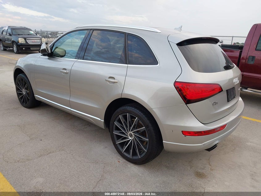 2013 AUDI Q5 SPORT UTILITY VEHICLE 2.0L I-4 DI, DOHC, VVT, TURBO, PREMIUM , 211HP