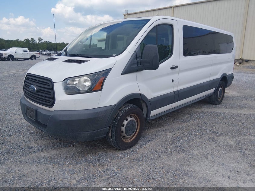 Vin: 1fbzx2zm9jkb43012, lot: 46471389, ford transit-350 xl 20182