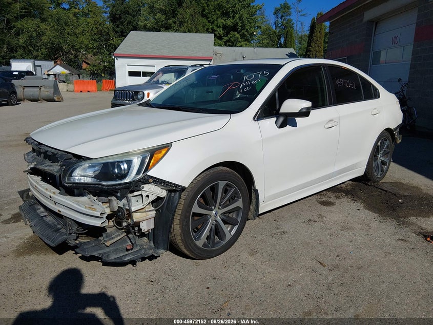 2015 Subaru Legacy, Front & Rear, IAAI, VIN 4S3BNAN63F3074520 — photo 2