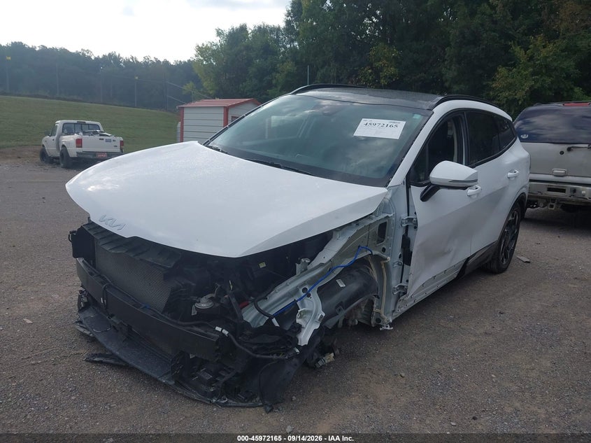 Vin: 5xyk5caf0pg045930, lot: 46471405, kia sportage sx-prestige 20232