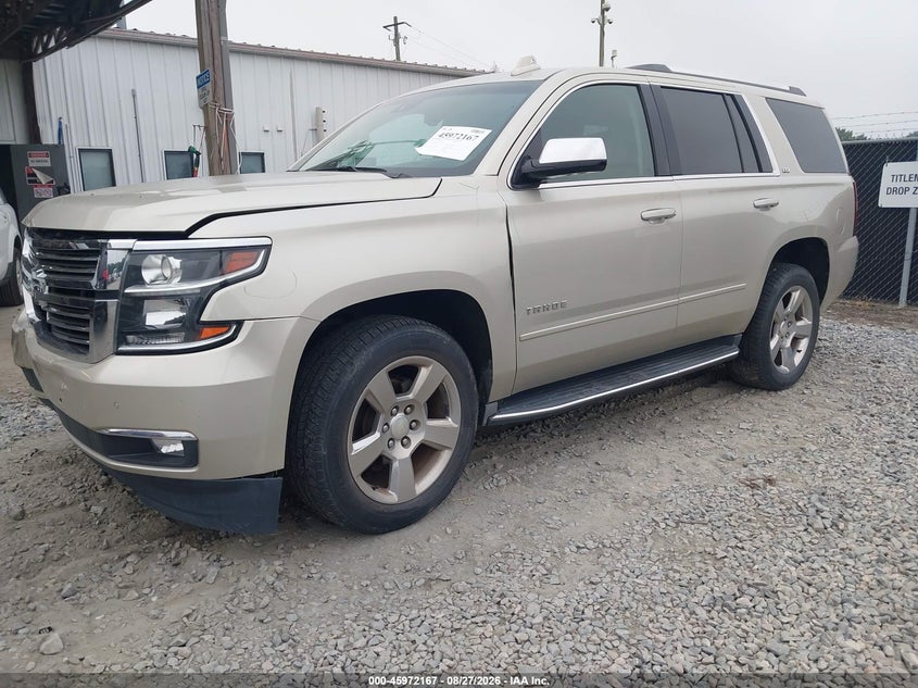 2016 Chevrolet Tahoe, Front End, IAAI, VIN 1GNSCCKC7GR453747 — photo 2