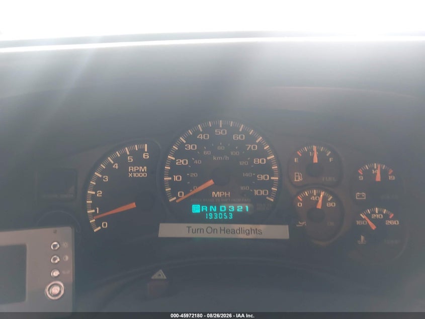 2000 GMC SIERRA 1500 auction photo 7