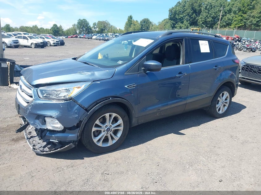 2018 Ford Escape, Front End, IAAI, VIN 1FMCU9GDXJUC84662 — photo 2