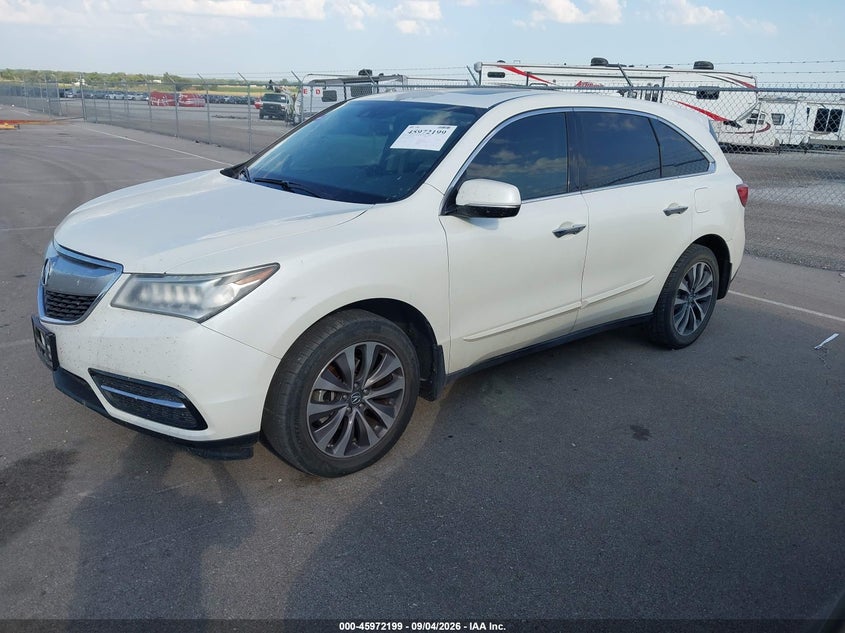 ACURA MDX 2015 VIN 5FRYD3H41FB011310
