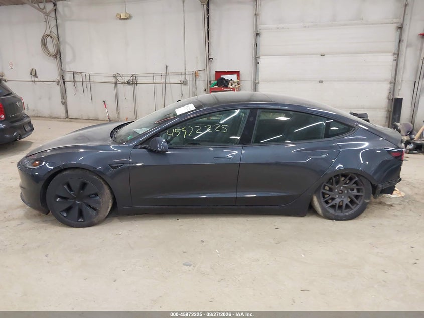 TESLA MODEL 3 2025 VIN 5YJ3E1EA8SF971970