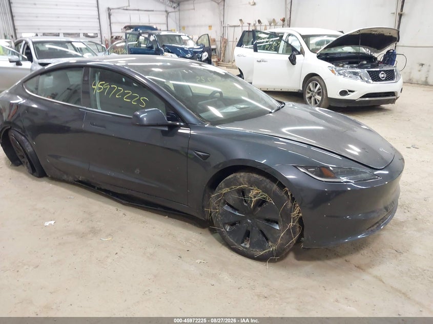 Vin: 5yj3e1ea8sf971970, lot: 46471465, tesla model 3 long range rear-wheel drive/standard rear-wheel drive 20251