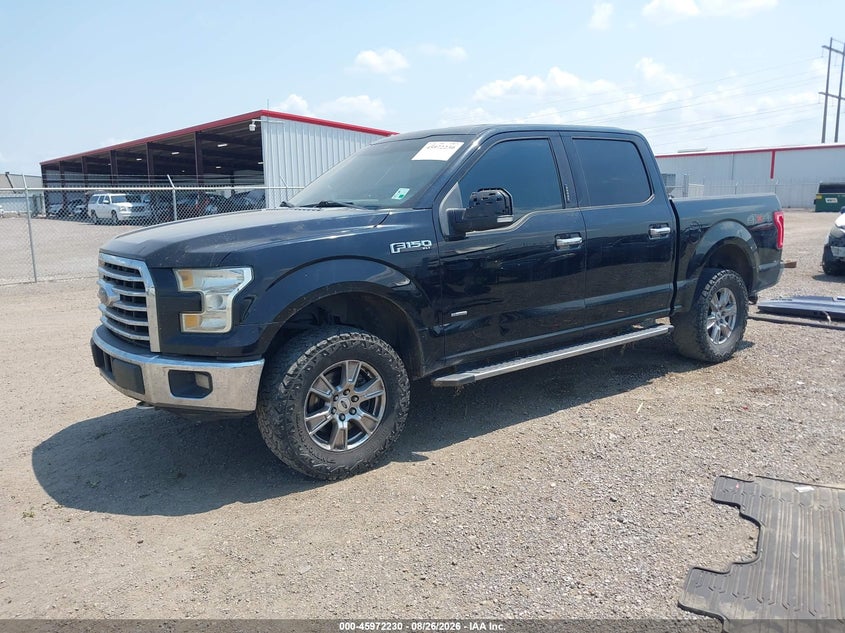2016 Ford F-150, Right Rear, IAAI, VIN 1FTEW1EP1GKF44117 — photo 2
