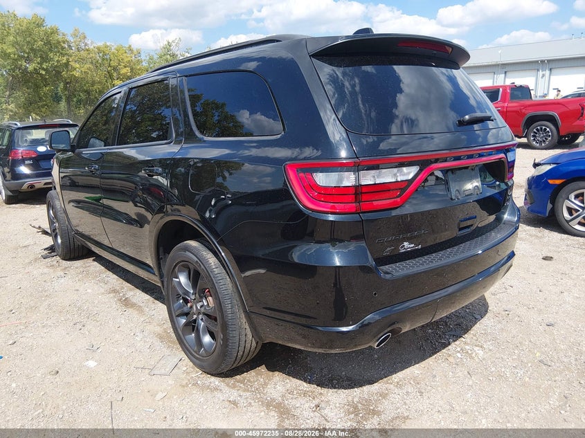 Vin: 1c4rdjdg2mc627439, lot: 46471475, dodge durango gt plus awd 20213