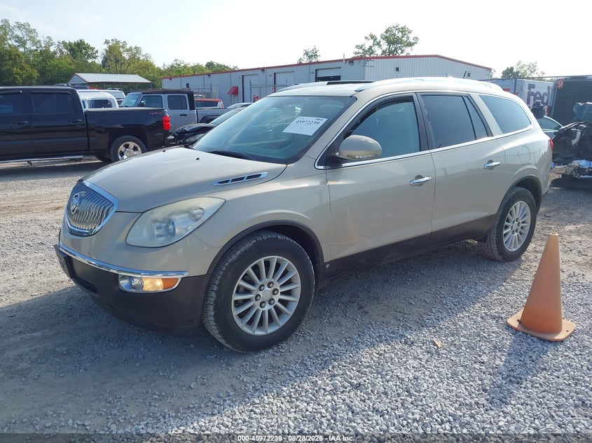 2009 Buick Enclave, Обычный износ, IAAI, VIN 5GAER23D59J180669 — фото 2