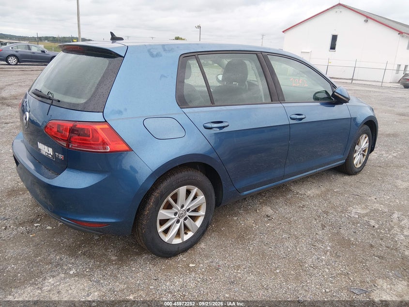 Vin: 3vw217auxfm019609, lot: 46471492, volkswagen golf tsi s 4-door 20154
