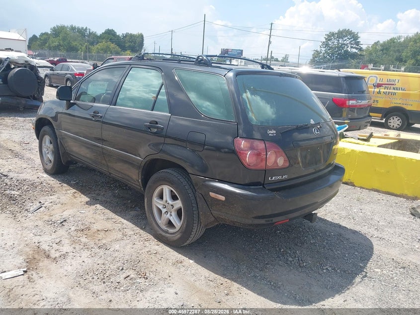 1999 LEXUS RX SPORT UTILITY VEHICLE 3.0L V-6 DOHC, VVT, REGULAR , 220HP