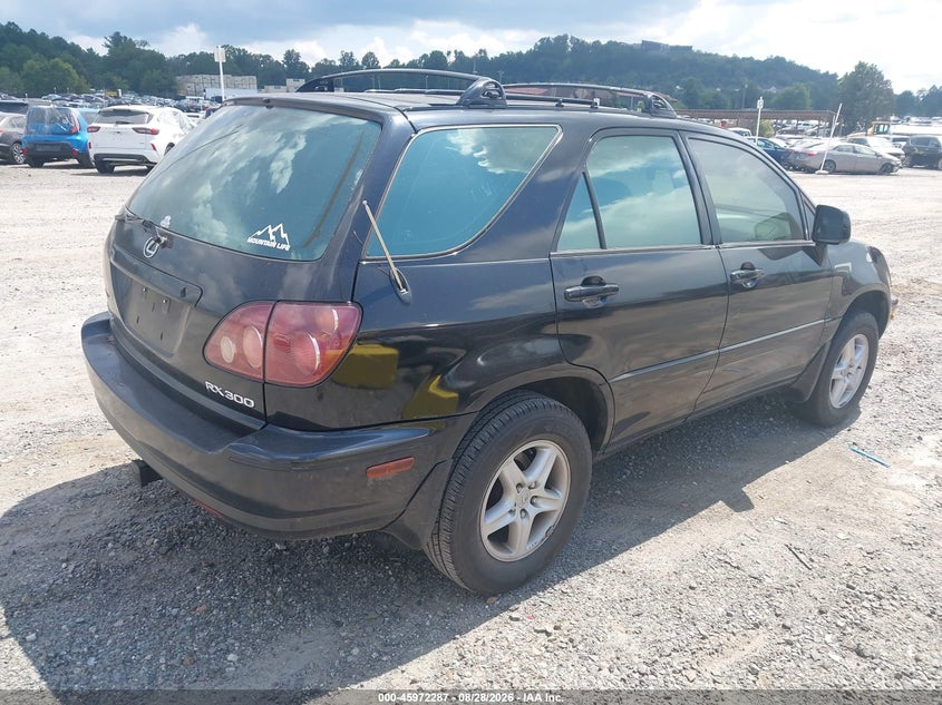 1999 LEXUS RX SPORT UTILITY VEHICLE 3.0L V-6 DOHC, VVT, REGULAR , 220HP