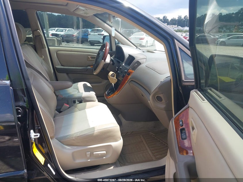 1999 LEXUS RX SPORT UTILITY VEHICLE 3.0L V-6 DOHC, VVT, REGULAR , 220HP