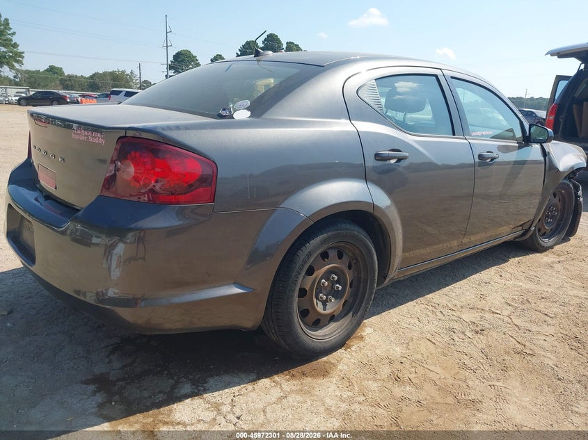 2014 DODGE AVENGER auction photo 4