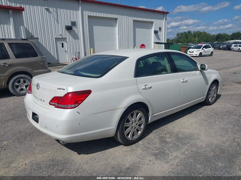 TOYOTA AVALON 2006 VIN 4T1BK36B06U151852