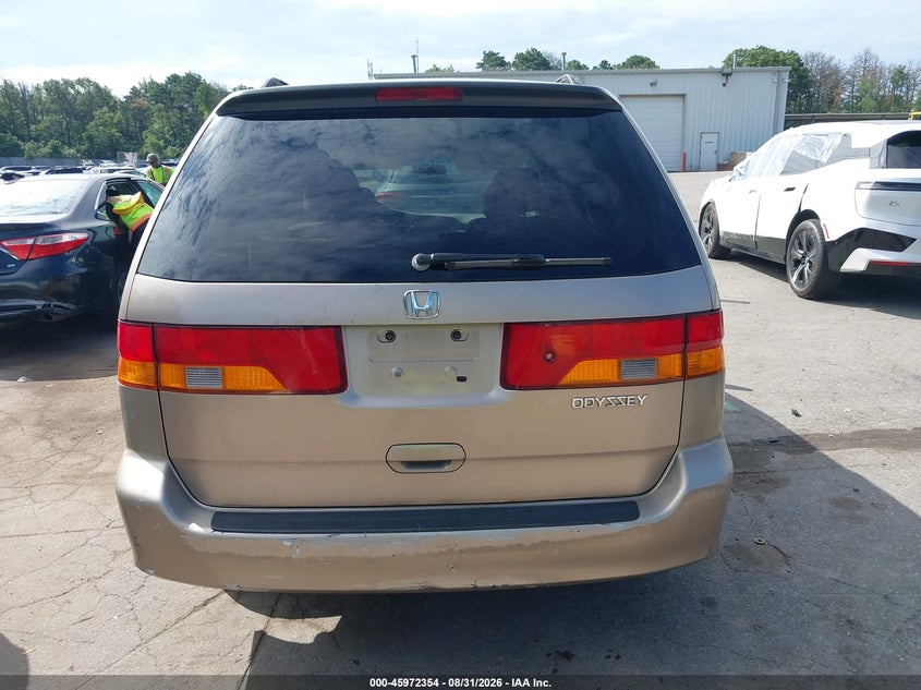 2003 HONDA ODYSSEY VAN 3.5L V-6 VVT, REGULAR , 240HP