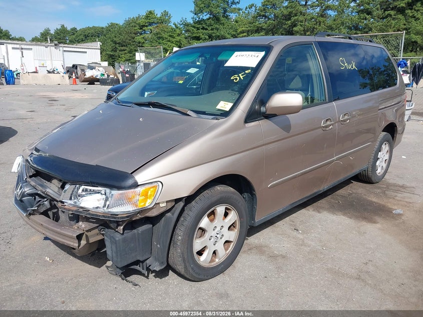 2003 HONDA ODYSSEY VAN 3.5L V-6 VVT, REGULAR , 240HP