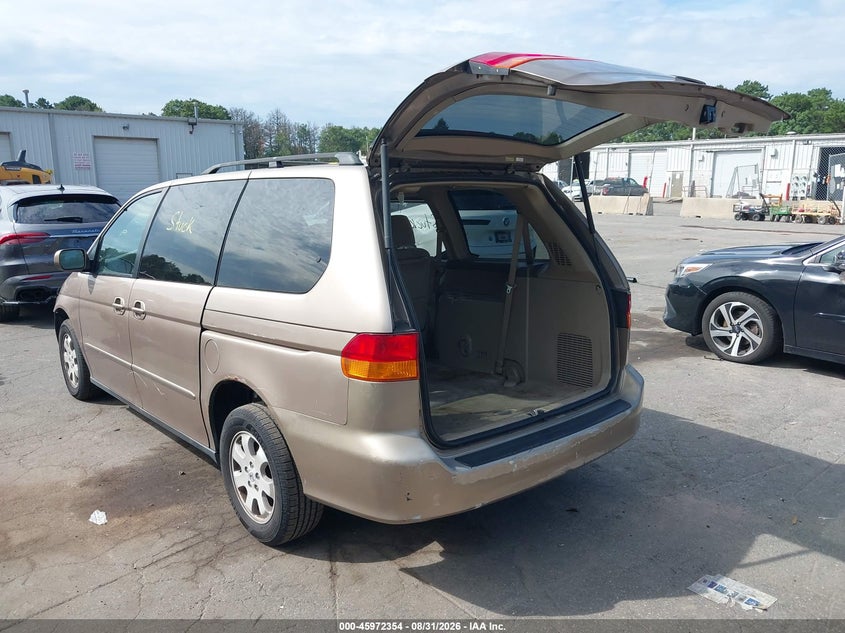 2003 HONDA ODYSSEY VAN 3.5L V-6 VVT, REGULAR , 240HP