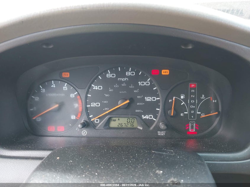 2003 HONDA ODYSSEY VAN 3.5L V-6 VVT, REGULAR , 240HP