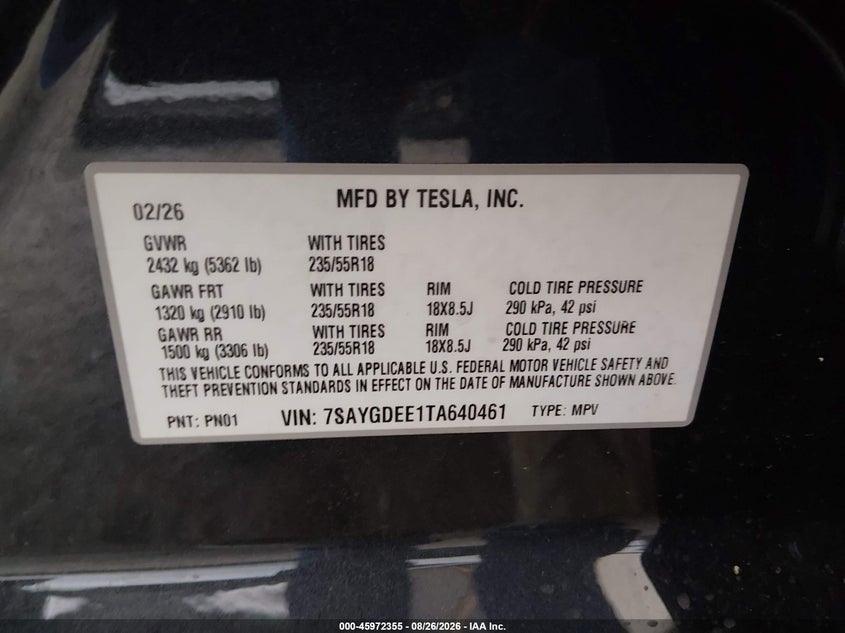TESLA MODEL Y - zdjęcie 9