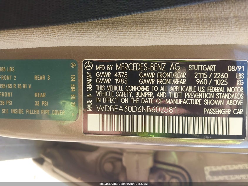 Фото 9 - MERCEDES-BENZ 300