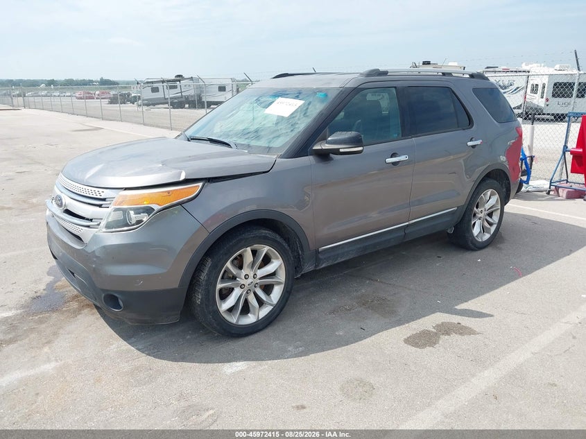 2014 Ford Explorer, Удар спереди, IAAI, VIN 1FM5K8D88EGA75022 — фото 2