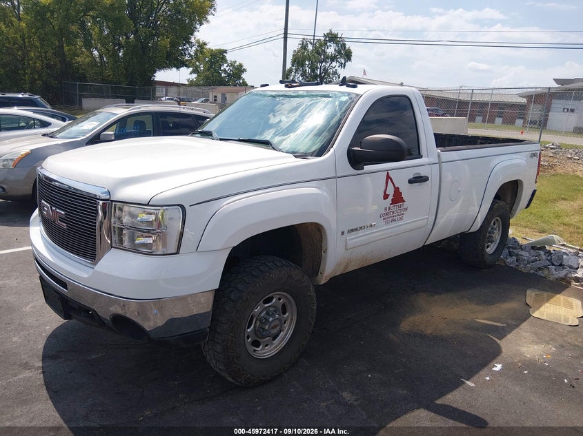 GMC SIERRA 2500HD 2008 VIN 1GTHK24K58E188534