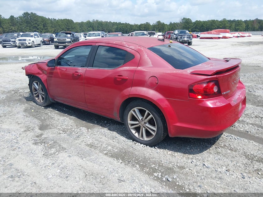 Vin: 1c3cdzcb8dn716032, lot: 46471660, dodge avenger sxt 20133