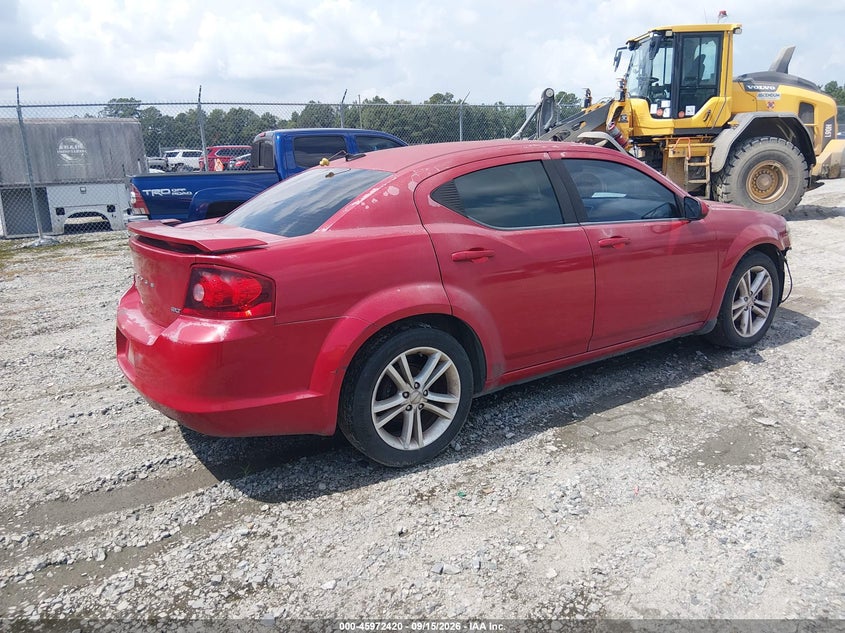 Vin: 1c3cdzcb8dn716032, lot: 46471660, dodge avenger sxt 20134