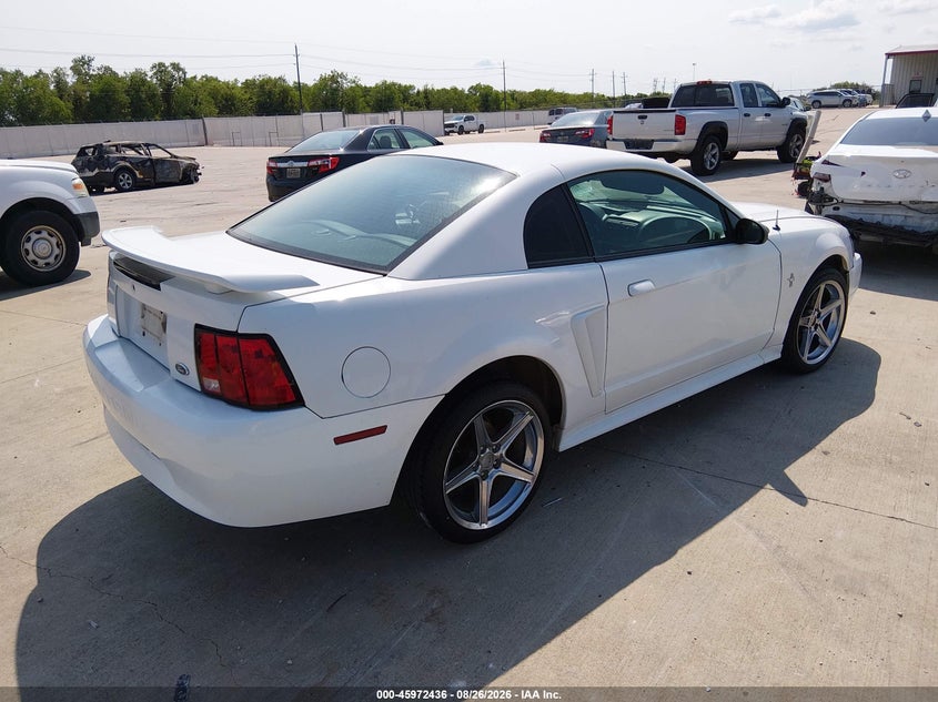 2003 FORD MUSTANG COUPE 3.8L V-6 REGULAR , 193HP