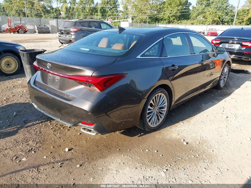 TOYOTA AVALON 2019 VIN 4T1BZ1FB1KU034663