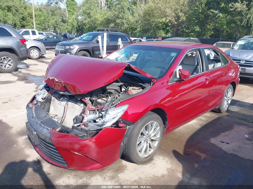 2017 Toyota Camry, Front End, IAAI, VIN 4T1BF1FK4HU711545 — photo 2