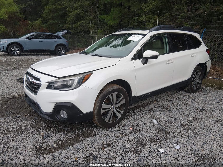 2019 Subaru Outback, Right Rear, IAAI, VIN 4S4BSANC9K3262057 — photo 2