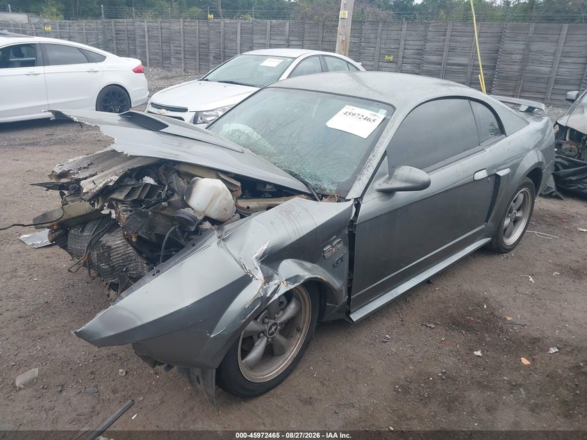 FORD MUSTANG 2001 VIN 1FAFP42X71F208579