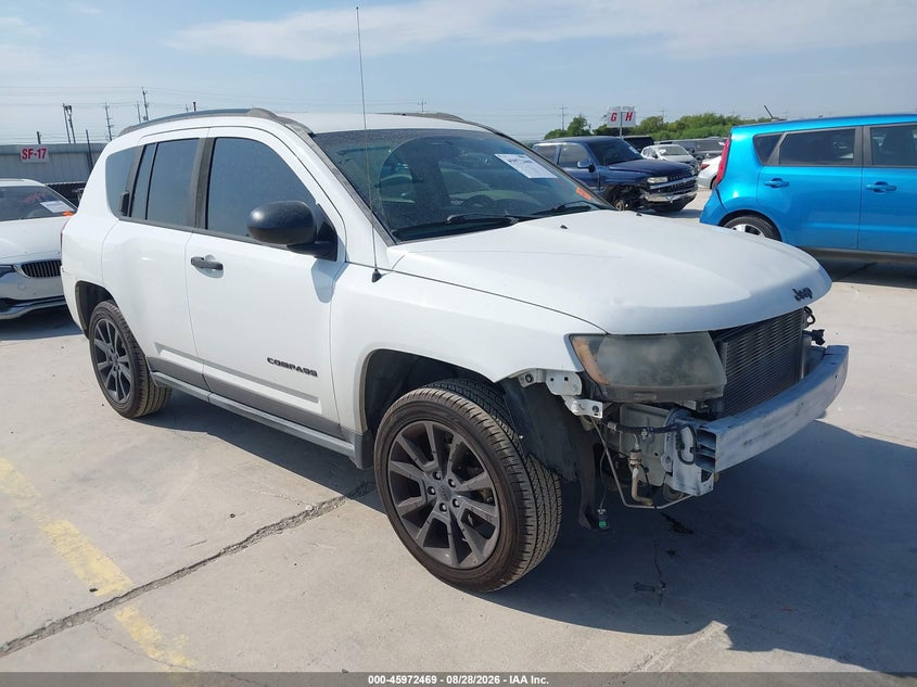 Vin: 1c4njcba6fd398696, lot: 46471709, jeep compass altitude edition 20151