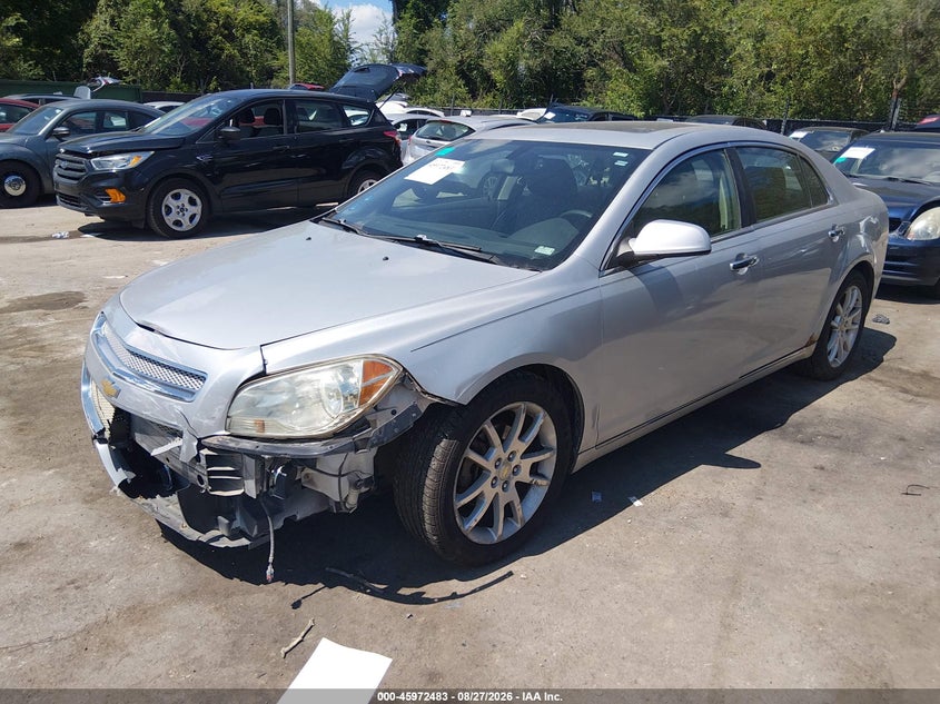 2012 Chevrolet Malibu, Удар спереду, IAAI, VIN 1G1ZG5E7XCF128763 — фото 2