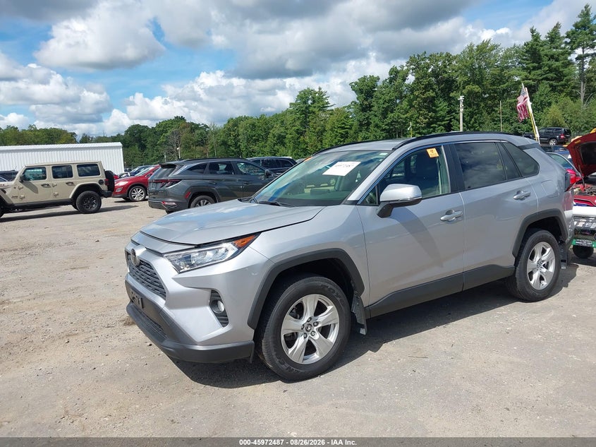 2019 Toyota RAV 4, Био/химия, IAAI, VIN JTMP1RFV3KD019608 — фото 2